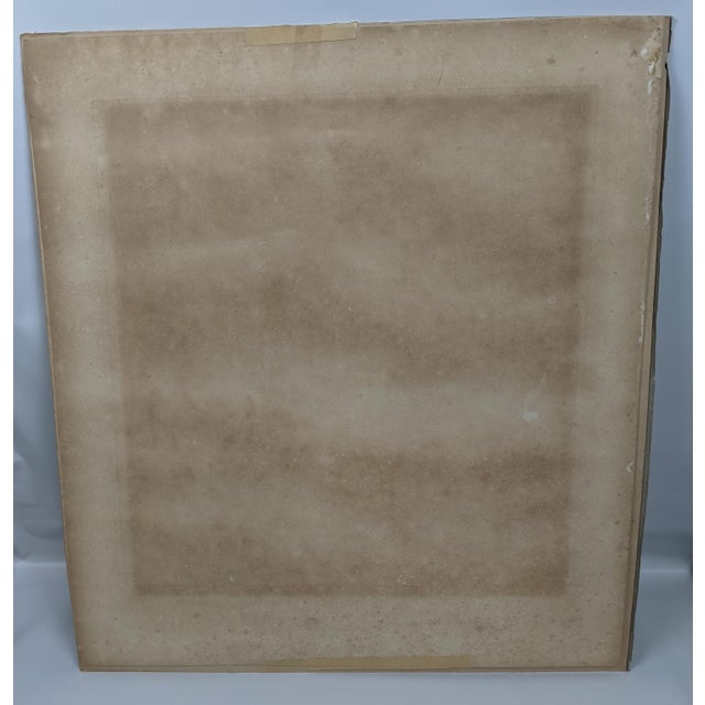 Original Pencil Signed Surrealist Etching on Paper, Dreamlike Symbolist Composition, Mid-20th Century For Sale - Image 18 of 18