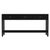Spritely Home Accent Furniture Lark 65 in. W Rectangular Wood 3 Drawer Console Table with Lower Open Shelf, Washed Black For Sale - Image 4 of 8
