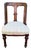 Early 20th Century Victorian Gondola Style Side Chair For Sale