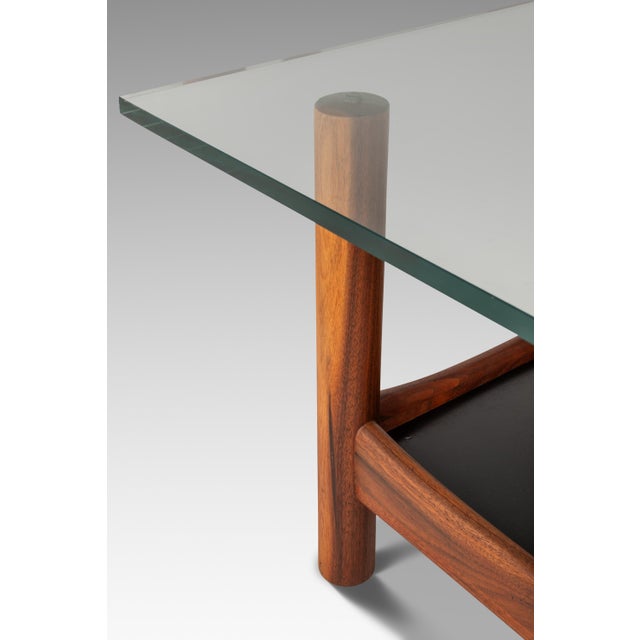 Set of Two (2) Tubular Glass-Top End Tables After Adrian Pearsall for Craft Associates, C. 1960s For Sale - Image 18 of 18