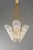 Vintage Klamar Chandelier with Textured Glass, 1950s For Sale - Image 6 of 18