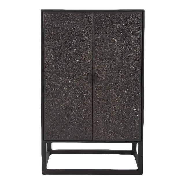 Kenneth Ludwig Chicago Glen Tall Bar Cabinet For Sale