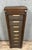 Napoleon III Oak Filing Cabinet, 1850s For Sale - Image 5 of 7