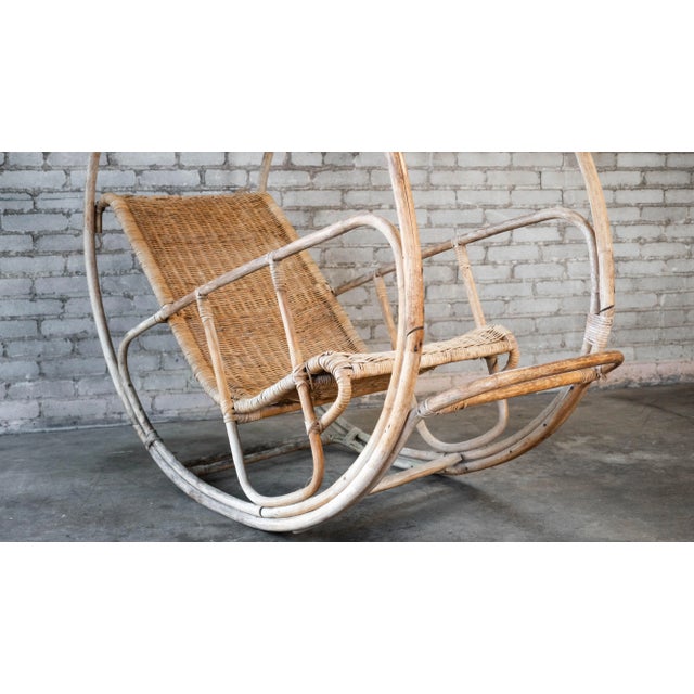 Vintage Franco Bettonica “Dondolo" Lounge Chair For Sale - Image 4 of 18