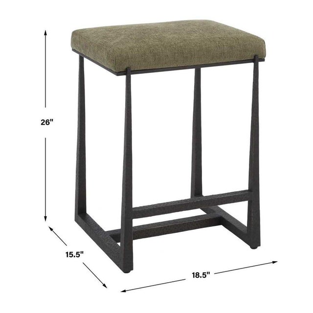 The hammered antique dark bronze finish iron base add a brutalist modern flavor perfectly support and accentuate the...