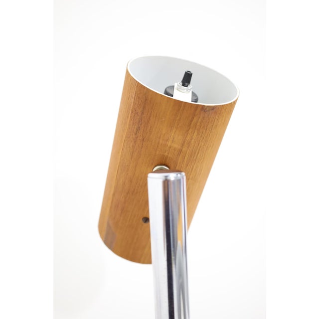 1960s George Nelson Holzzylinder Floor Lamp, Rare For Sale - Image 5 of 9