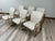 Thayer Coggin designed by Milo Baughman vintage chairs with great character and solid construction. They show some normal...