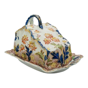1890's Antique Decorative Cheese Keeper