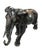 2000 - 2009 Vintage Patinated Bronze Elephant Sculpture For Sale - Image 5 of 12