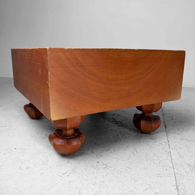 Keyaki Wood Shogi Game Board, Japan, 1940s For Sale - Image 14 of 14