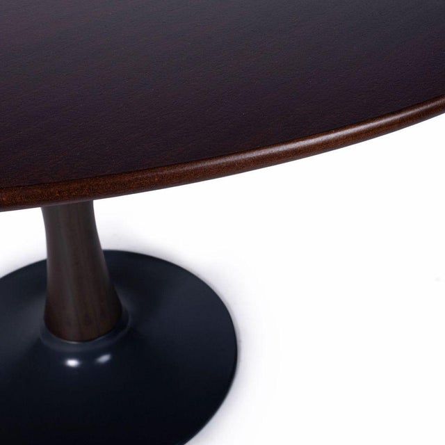 Vintage Wooden Shape Dining Table, 1970s For Sale - Image 3 of 7