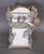 Rose Antique Austrian Amphora Art Nouveau Figural Flower Vase With Putti and Applied Roses For Sale - Image 8 of 17