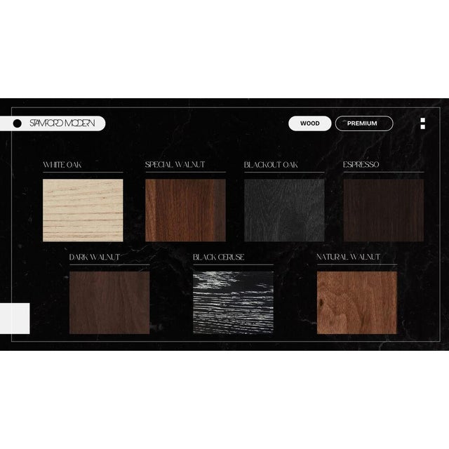 Linear Bench in Dark Walnut Series 72 by Stamford Modern For Sale - Image 18 of 18