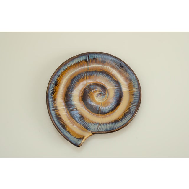 1960s Danish Studio Ceramic Plate, 1960s For Sale - Image 5 of 10