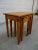 Late 20th Century Knotty Pine Nesting Tables For Sale - Image 5 of 9