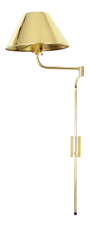 Mid-Century Brass Wall Sconces by Florian Schulz, 1980s