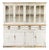 Large Antique Fir Wood Sideboard, 1950 For Sale