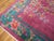 Art Deco 1920s Pink Floral Modern Antique Chinese Art Deco Rug 9' X 11'8" Handknotted Wool Carpet For Sale - Image 3 of 6