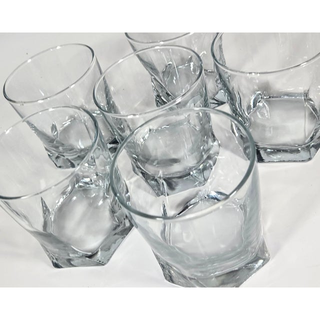 Twisted Rocks Lowballs- Set of Six For Sale - Image 4 of 11