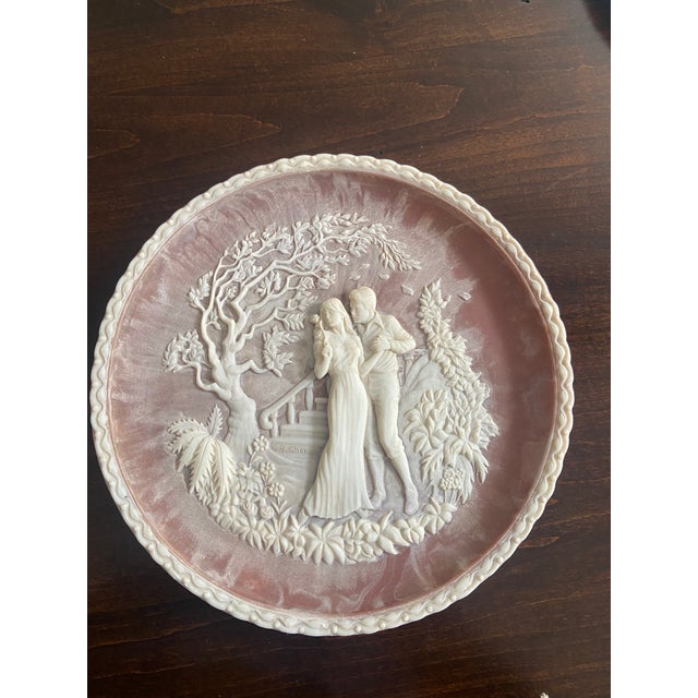 1970s Romantic Poets Sculptures by Gayle Bright Appleby Set of 5 "To a Skylark", "The Kiss", "She Walks in Beauty", "A Thing of Beauty", For Sale - Image 5 of 7