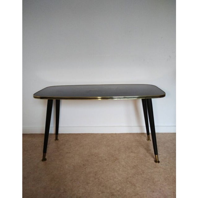 Wood Vintage Japanese-Style Coffee Table, 1960s For Sale - Image 7 of 11