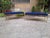 1990s Benches in Brass and Electric Blue Fabric, 1990s, Set of 2 For Sale - Image 5 of 16
