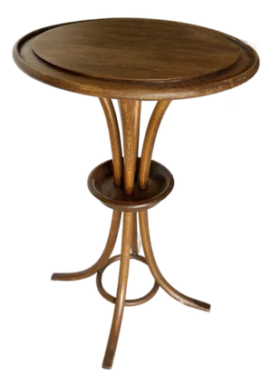 Early 20th Century French Thonet Style Bentwood Side Table
