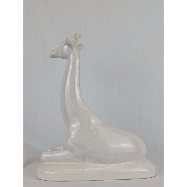 Ceramic Ceramic Giraffe from Saint Clément, 1980s For Sale - Image 7 of 12
