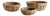 Normandy Low Bowls, Set Of 3 For Sale