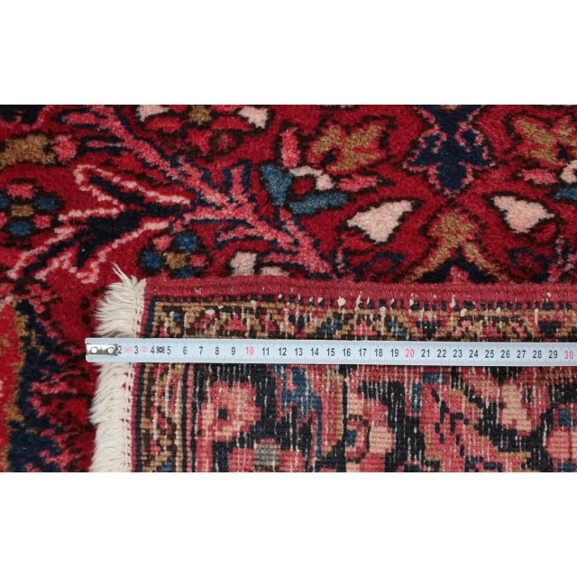 Textile Middle Eastern Rug from Heriz For Sale - Image 7 of 8