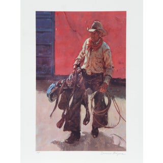 Duane Bryers, Saddle Broken , Lithograph For Sale