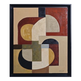 Structure Interieure, Geometric Abstract, Contemporary, Framed by Sophie Dumont For Sale