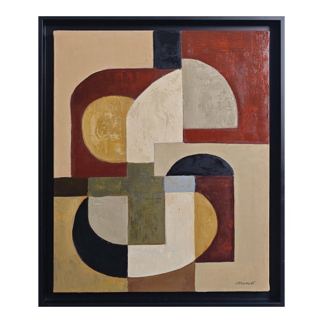 Structure Interieure, Geometric Abstract, Contemporary, Framed by Sophie Dumont For Sale