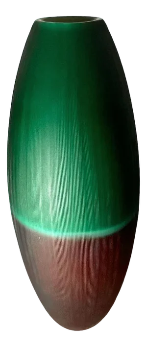 Inciso Murano Glass Vase by Antonio Da Ros for Cenedese