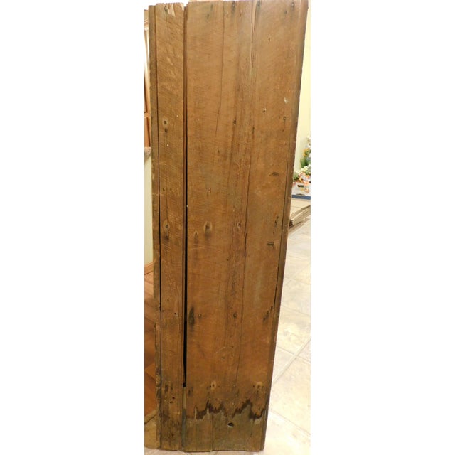 Early 20th Century Primitive Pine Cabinet – Jelly Cupboard, Barn Board Construction For Sale - Image 13 of 18