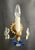 Gilt Floral Wall Lamps with Murano Glass Flowers, Italy, 1960s, Set of 2 For Sale - Image 14 of 18