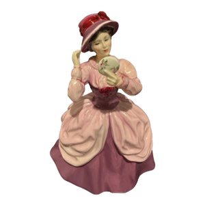 Late 20th Century Royal Doulton Hn Series Figurines - Classic Ladies Collection Vanity” Hn2475 or “Pensive Moments