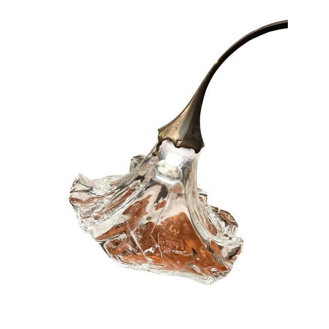 1990s Bronze Floor Lamp attributed to Lothar Klute, 1996 For Sale - Image 5 of 10