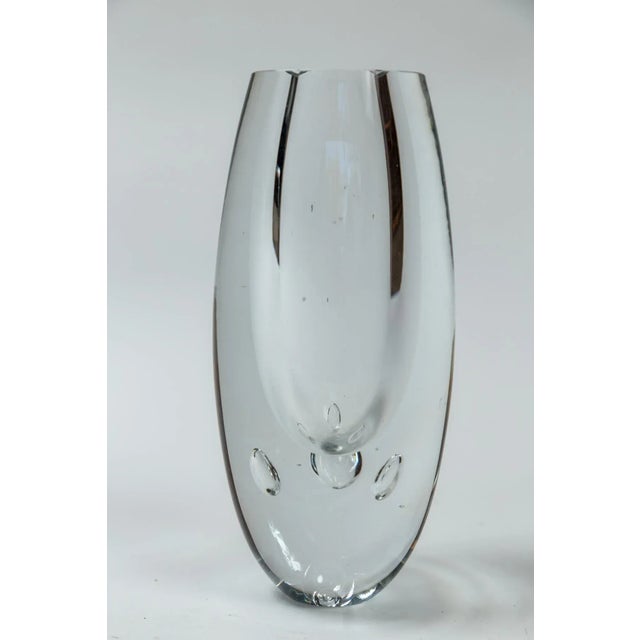 Mid-Century Modern Vintage Glass Vase, Timo Sarpenevo, Finland For Sale - Image 3 of 7