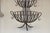 Metal fruit basket vase Centerpiece bowl Decorative Fruit display Forged iron. Dimensions: Height 20" / 51 cm Width 18.8"...