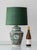 A one-of-a-kind Spanish table lamp crafted from a hand-thrown and hand-painted Teruel vase by the Punter family of Aragón,...