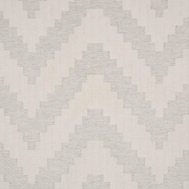 Sample - Schumacher Verne Fabric in Dove For Sale