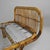 Mid-Century Modern Italian Daybed in Rattan and Metal Mesh, 1960s For Sale - Image 10 of 16