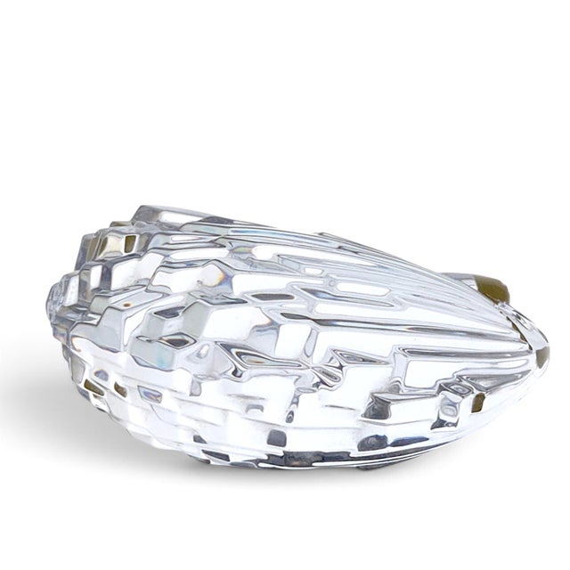 Transparent Baccarat Crystal Porcupine Figurine 5.25", France, C. 1970–1995 For Sale - Image 8 of 10