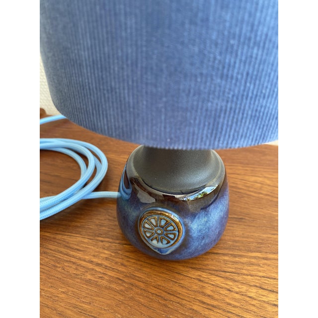 Ceramic Danish Ceramic Model 1004 Table Lamp by Einar Johansen for Søholm Stentøj, 1960s For Sale - Image 7 of 12