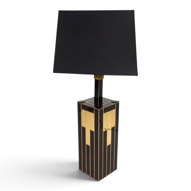 Mid-Century Modern Vintage Hollywood Regency Table Lamp from Lumica, 1970 For Sale - Image 3 of 17