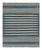 Blue Rug & Kilim's Contemporary Dhurrie Rug in Blue and Beige Stripes - 5x7 For Sale - Image 8 of 8