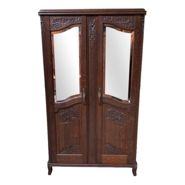Historicist Linen Cupboard, 1930s For Sale