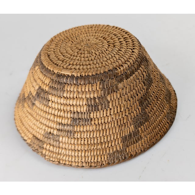Early 20th Century Southwest Native American Indian Basket, Pima or Papago Tribe For Sale - Image 11 of 11