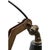 Large Mid-Century Black Enamel and Iron Scissor Wall Lamp For Sale - Image 6 of 8